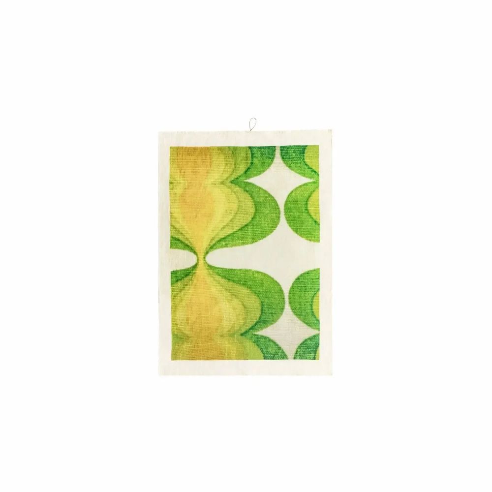 Dish towels - COCOTTE screen-printed tea towel 50x70 cm - BED AND PHILOSOPHY