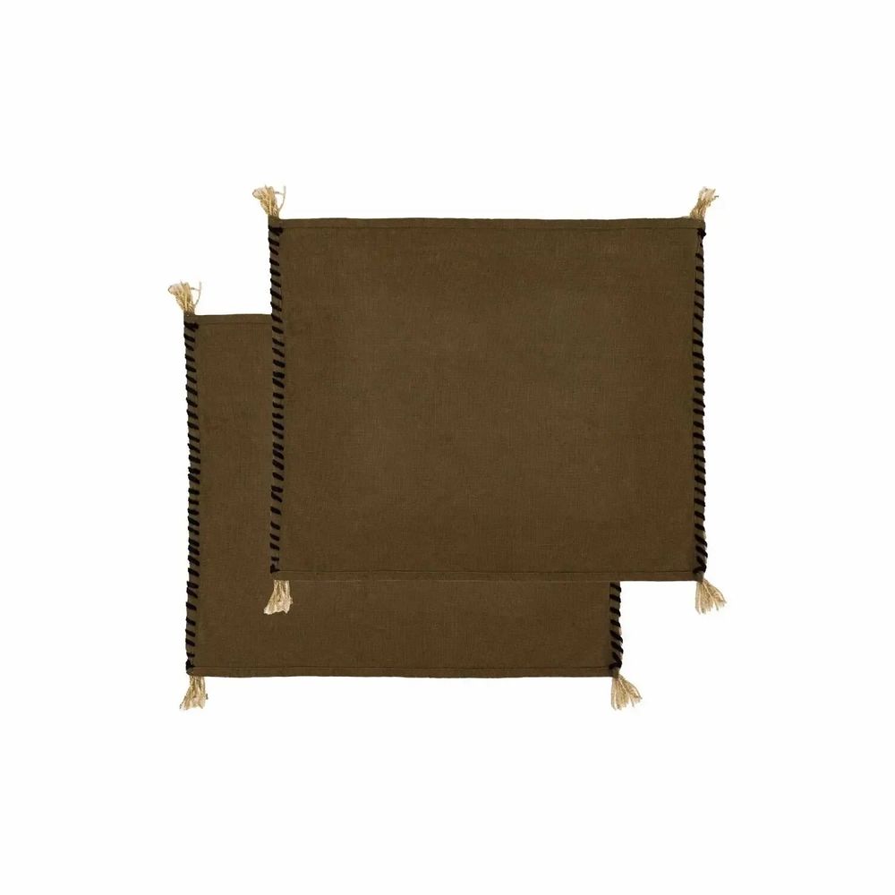 Sets de table - Paire de sets de table EGG 45x38 cm - BED AND PHILOSOPHY