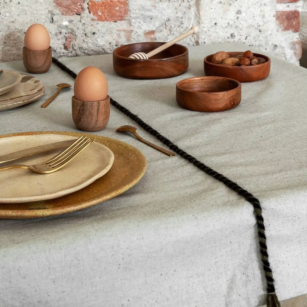 Nappes - Mini nappe ESTRAGON1 100x100 cm - BED AND PHILOSOPHY