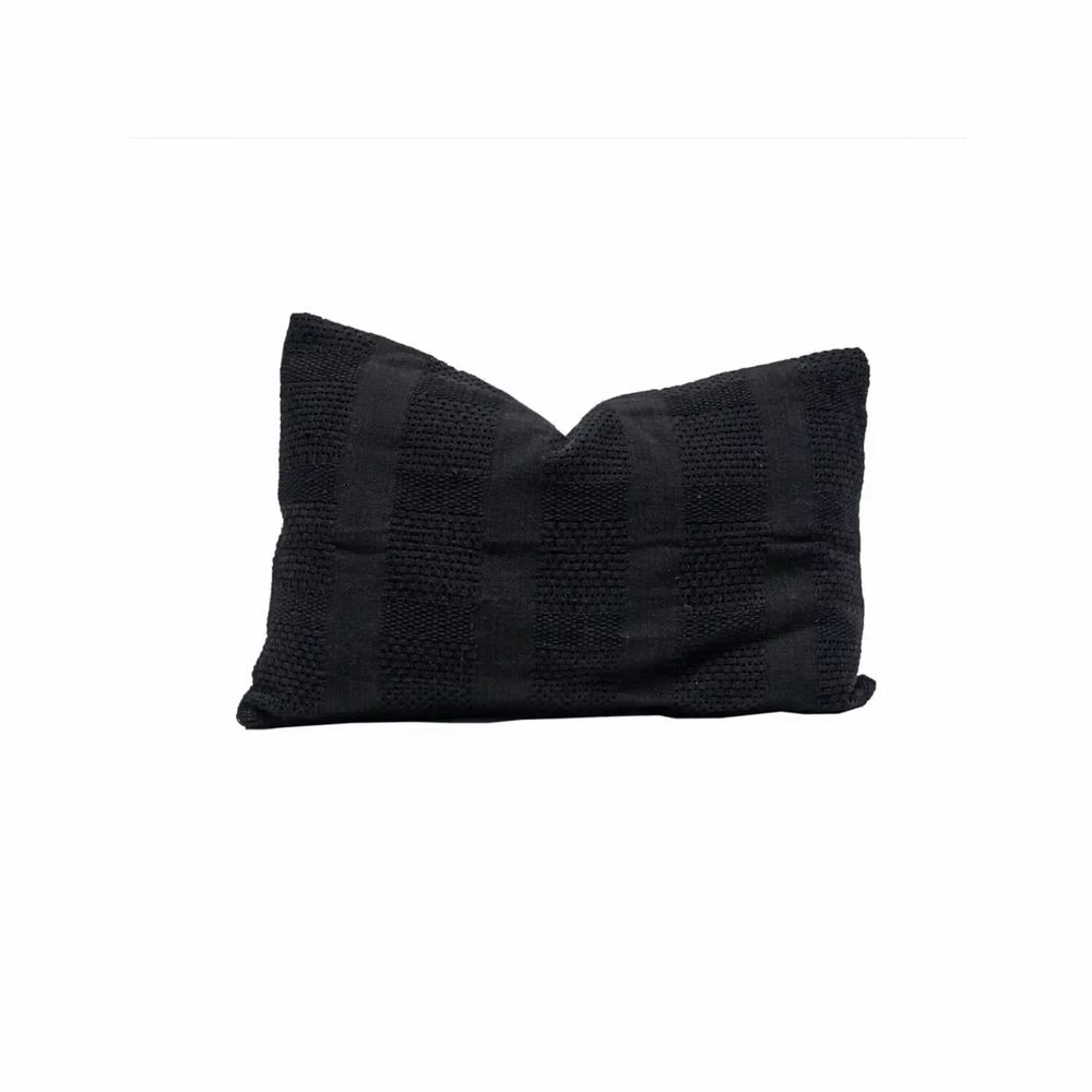 Fabric cushions - CROWN crochet cotton cushion cover 40x60 cm - BED AND PHILOSOPHY