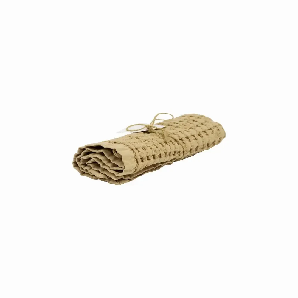 Serviettes de bain - Serviette nid d'abeille MIREILLE1 30x45 cm - BED AND PHILOSOPHY