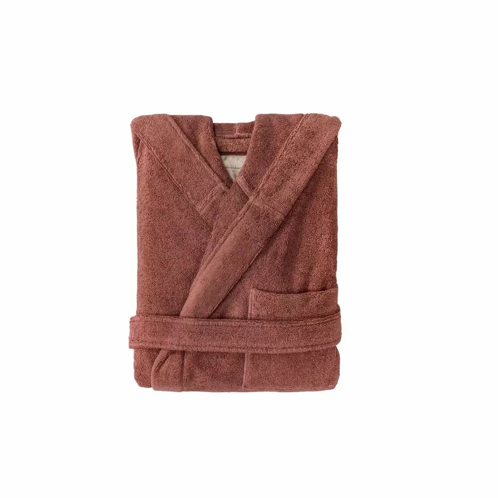 Bathrobes - USHUAIA-LXL hooded bathrobe - BED AND PHILOSOPHY
