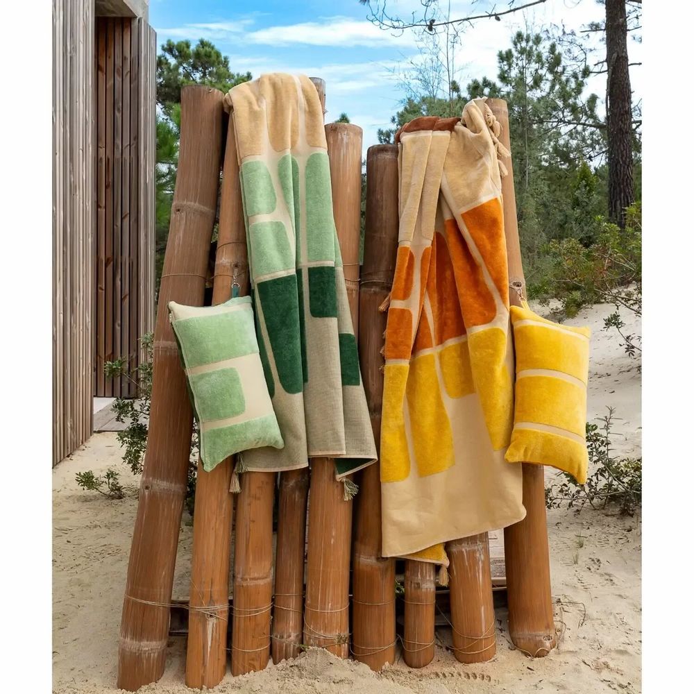 Piscines - Serviette de plage PINEDE 100x180 cm - BED AND PHILOSOPHY