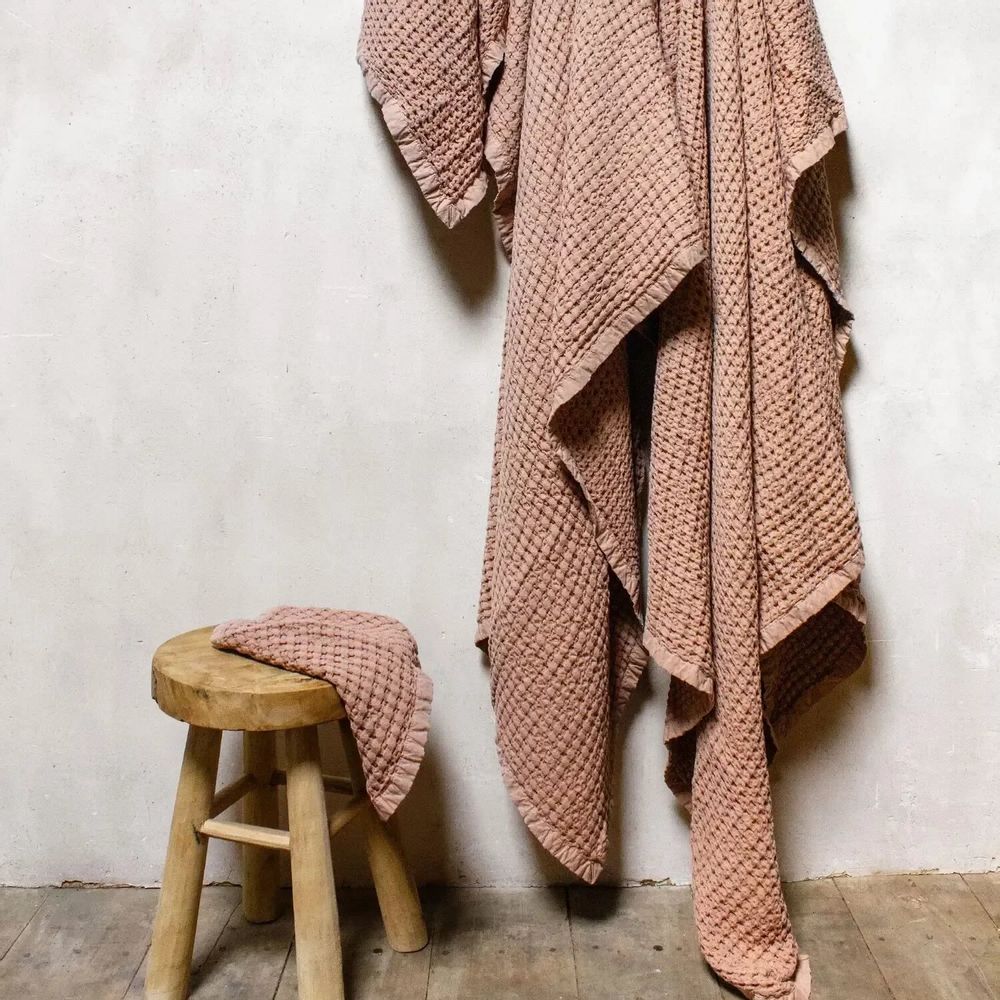 Serviettes de bain - Serviette de bain en coton biologique MIREILLE3 115x150 cm - BED AND PHILOSOPHY