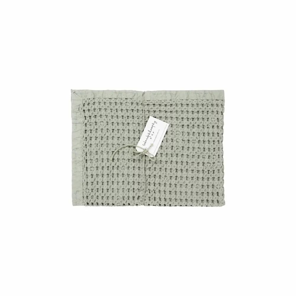 Serviettes de bain - Serviette de bain en coton biologique MIREILLE2 50x70 cm - BED AND PHILOSOPHY