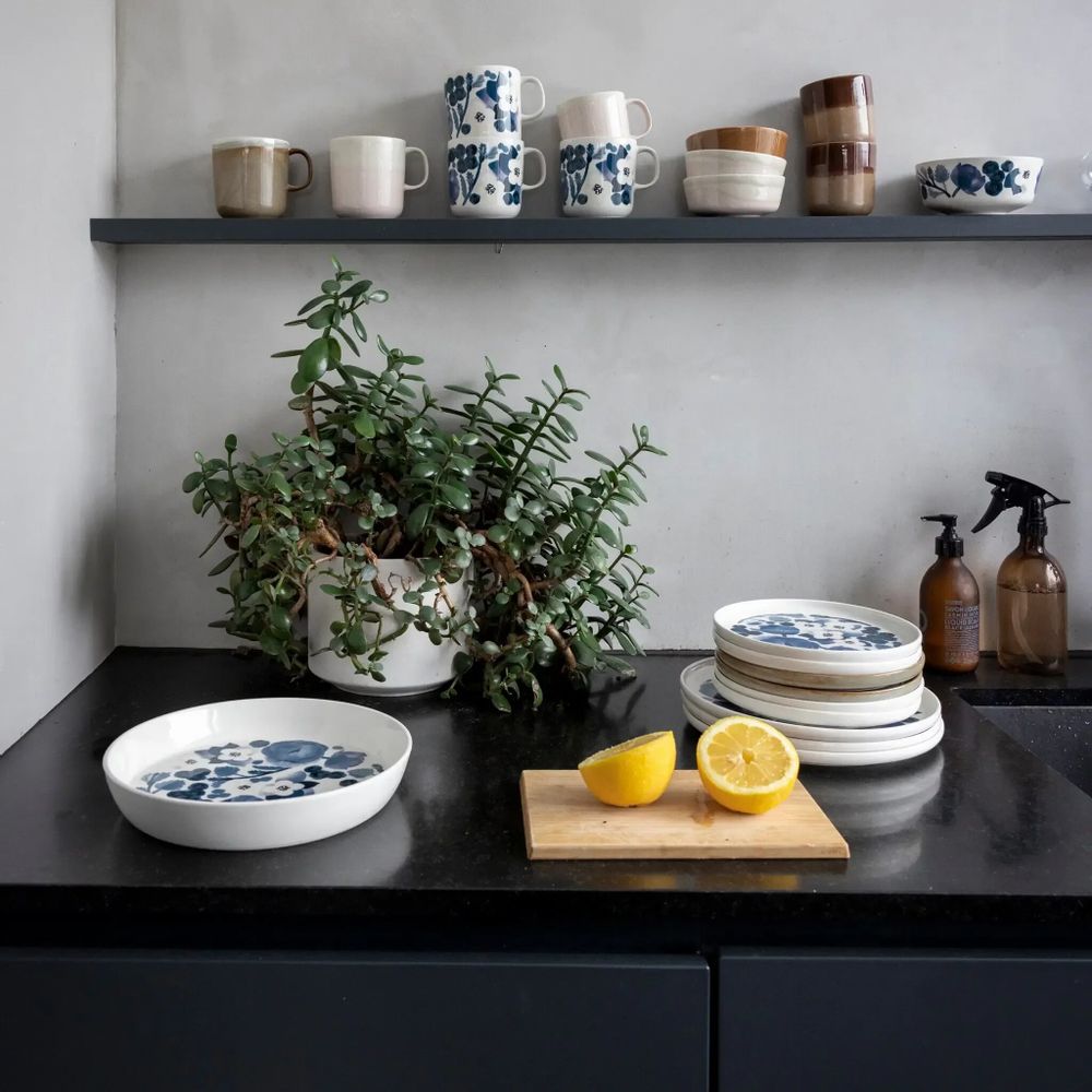 Mugs - Lapin Kukka Mug Blue 0,35 l - PENTIK