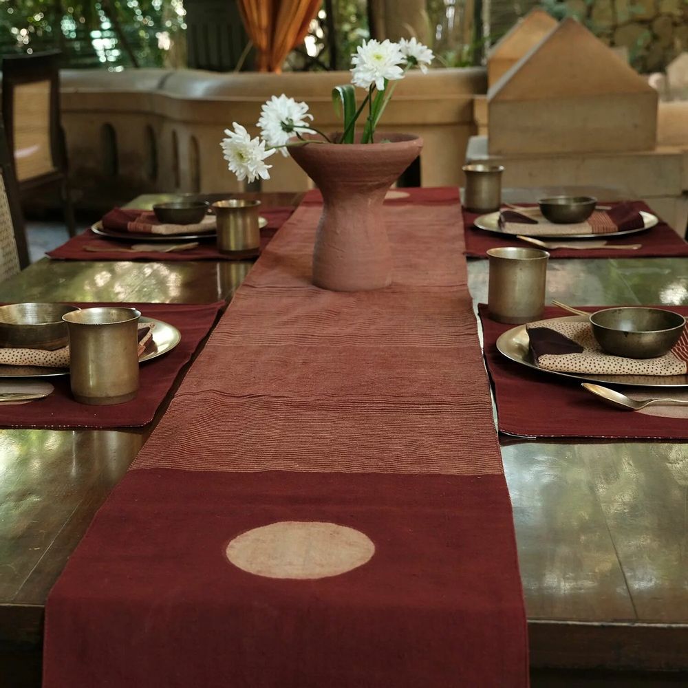 Table cloths - Madder Series 03 Runner 07 - PATORA