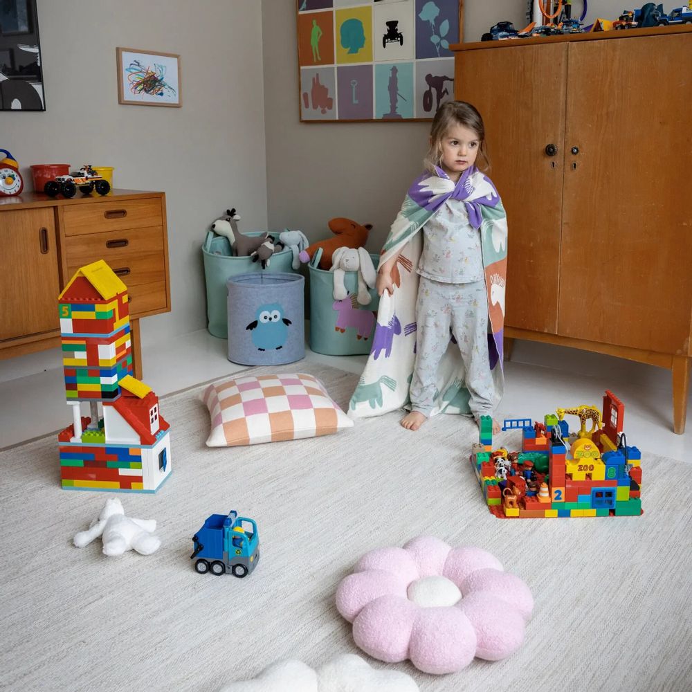 Linens - Heppa Blanket Multi 70x100 cm - PENTIK