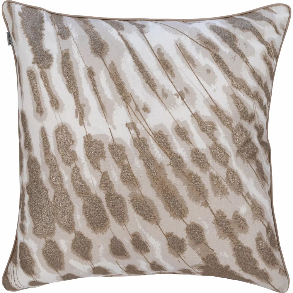 Linens - Laulujoutsen Cushion Cover Gold 45x45 cm - PENTIK