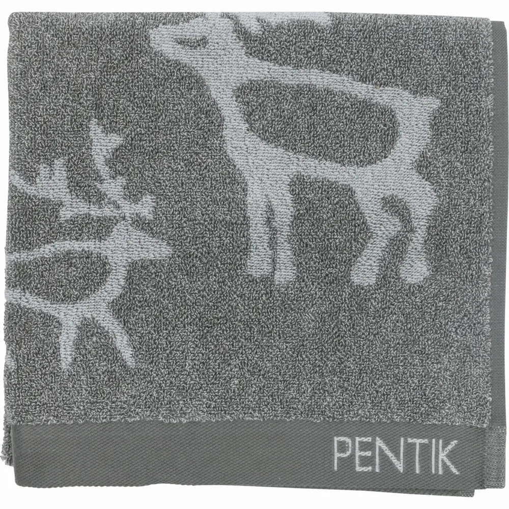 Autres linges de bain - Serviette de toilette Saaga Gris 50x70 cm - PENTIK