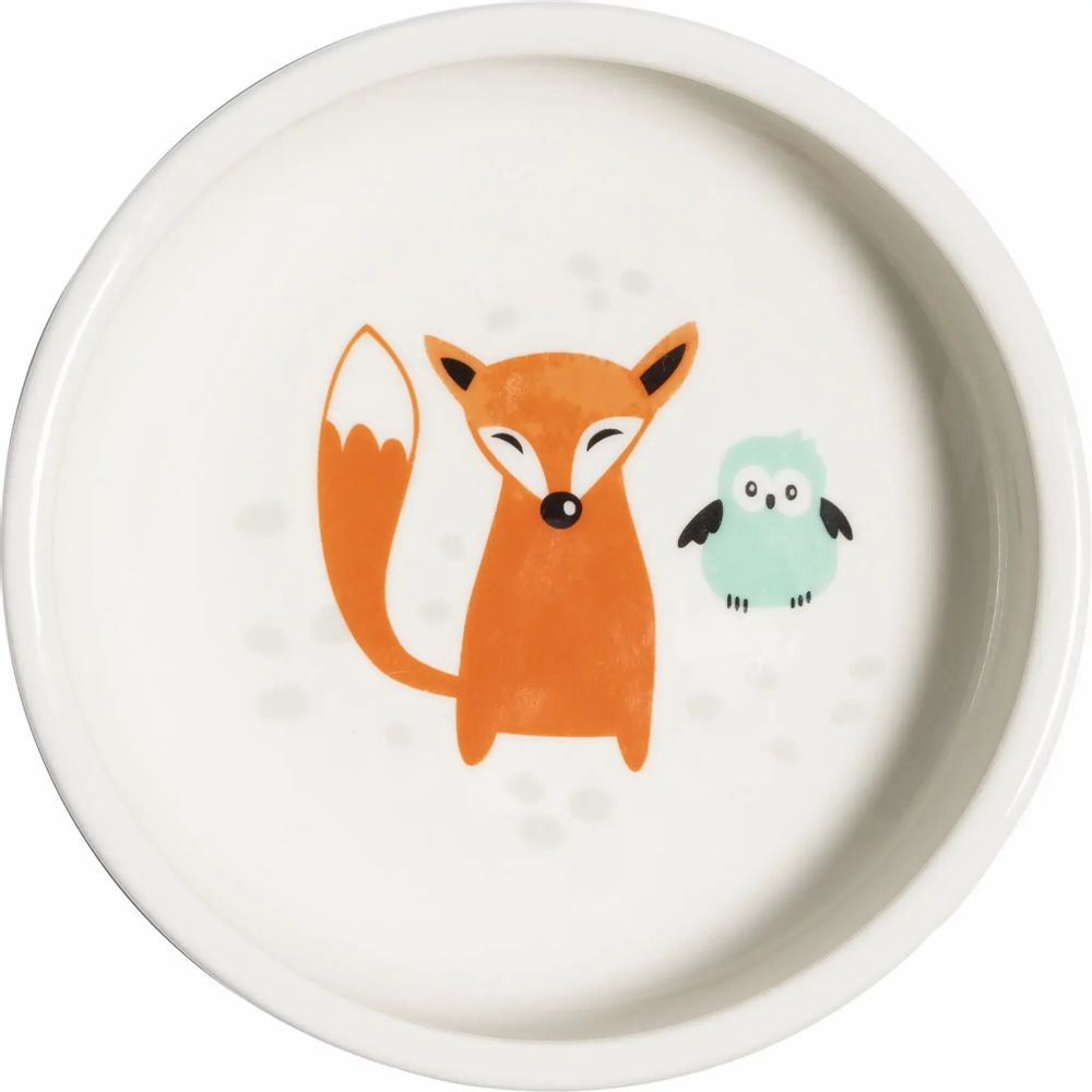 Everyday plates - Metsänväki Plate Deep Light Brown 14 cm - PENTIK