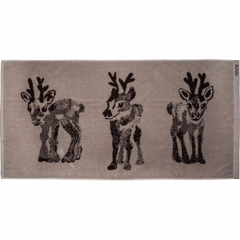 Autres linges de bain - Serviette de bain Vasa marron clair 70x140 cm - PENTIK