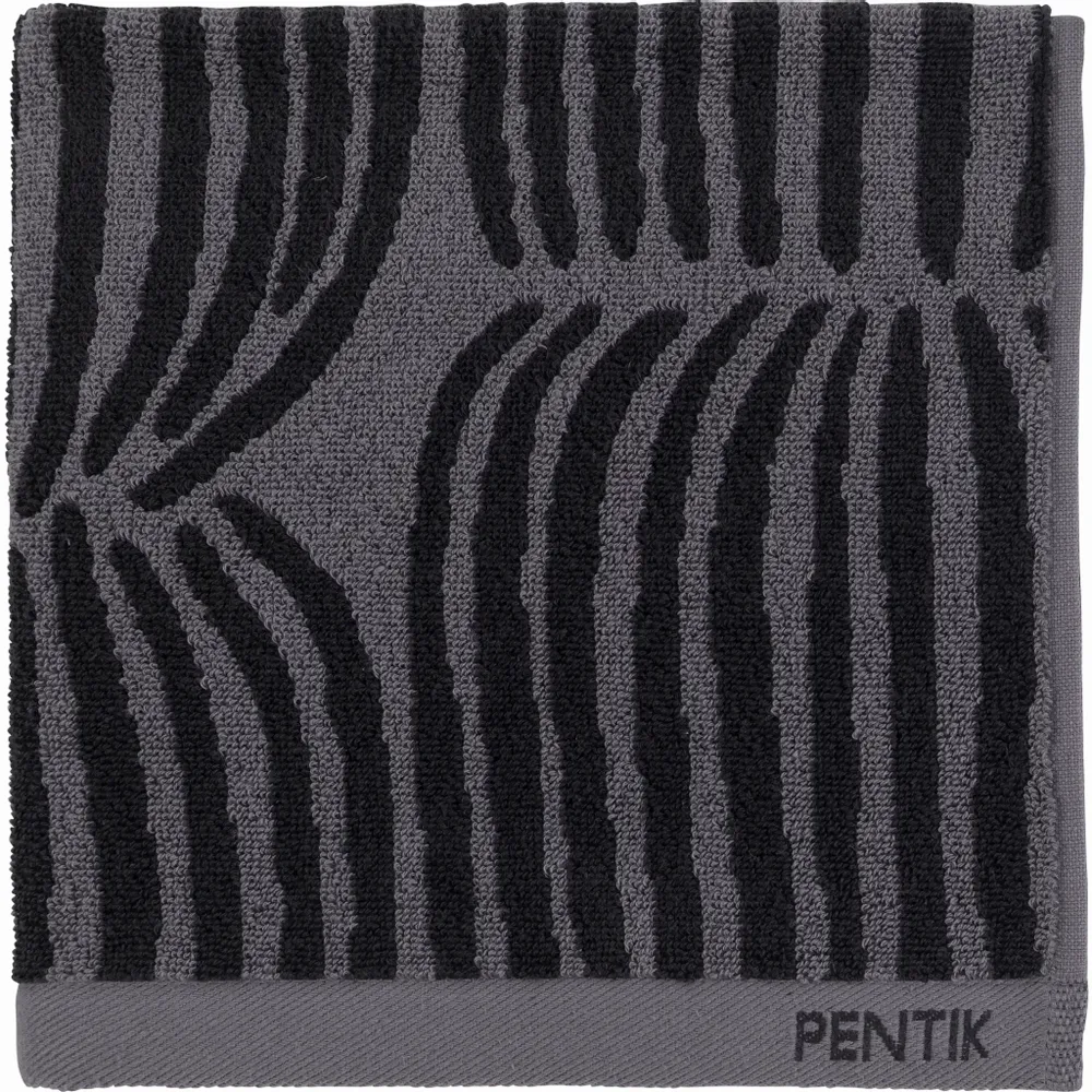Autres linges de bain - Serviette à main Vilja Noir 50x70 cm - PENTIK