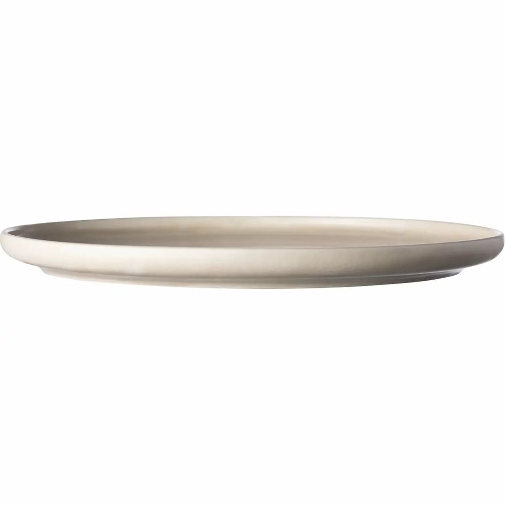 Everyday plates - Tuntu Plate Natural white 25 cm - PENTIK