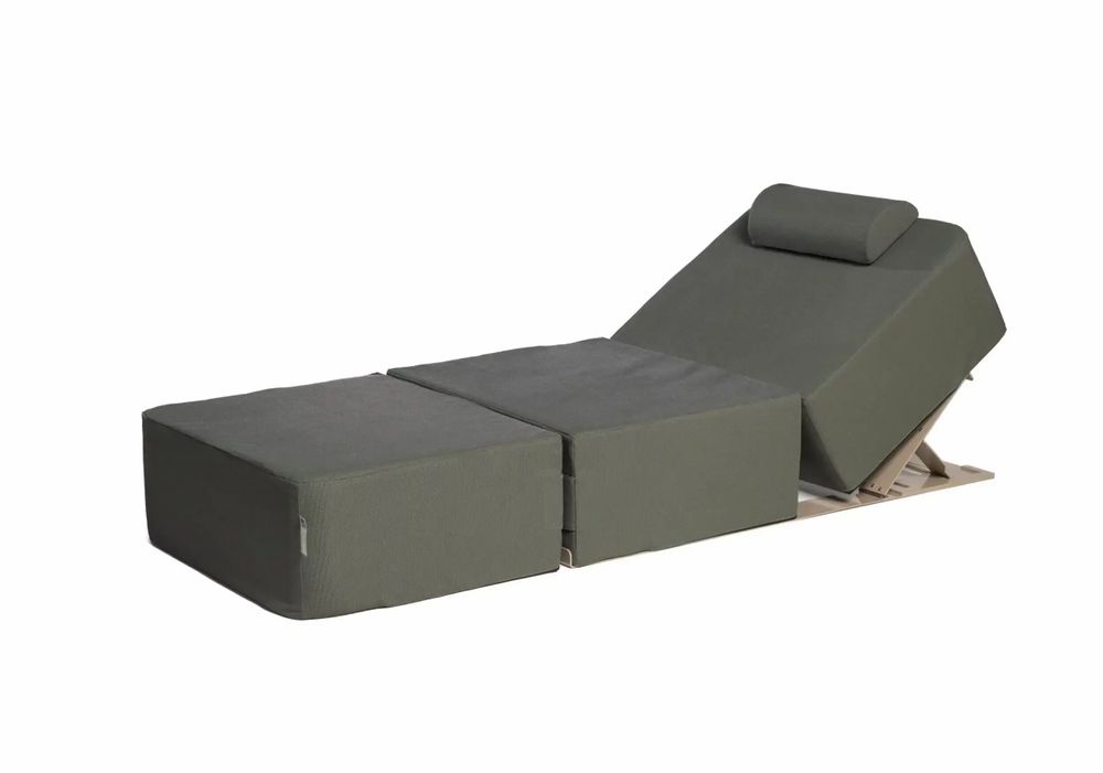 Deck chairs - TRIPTYK | COZIP pool bed | 198 x 77 x 30 cm - COZIP