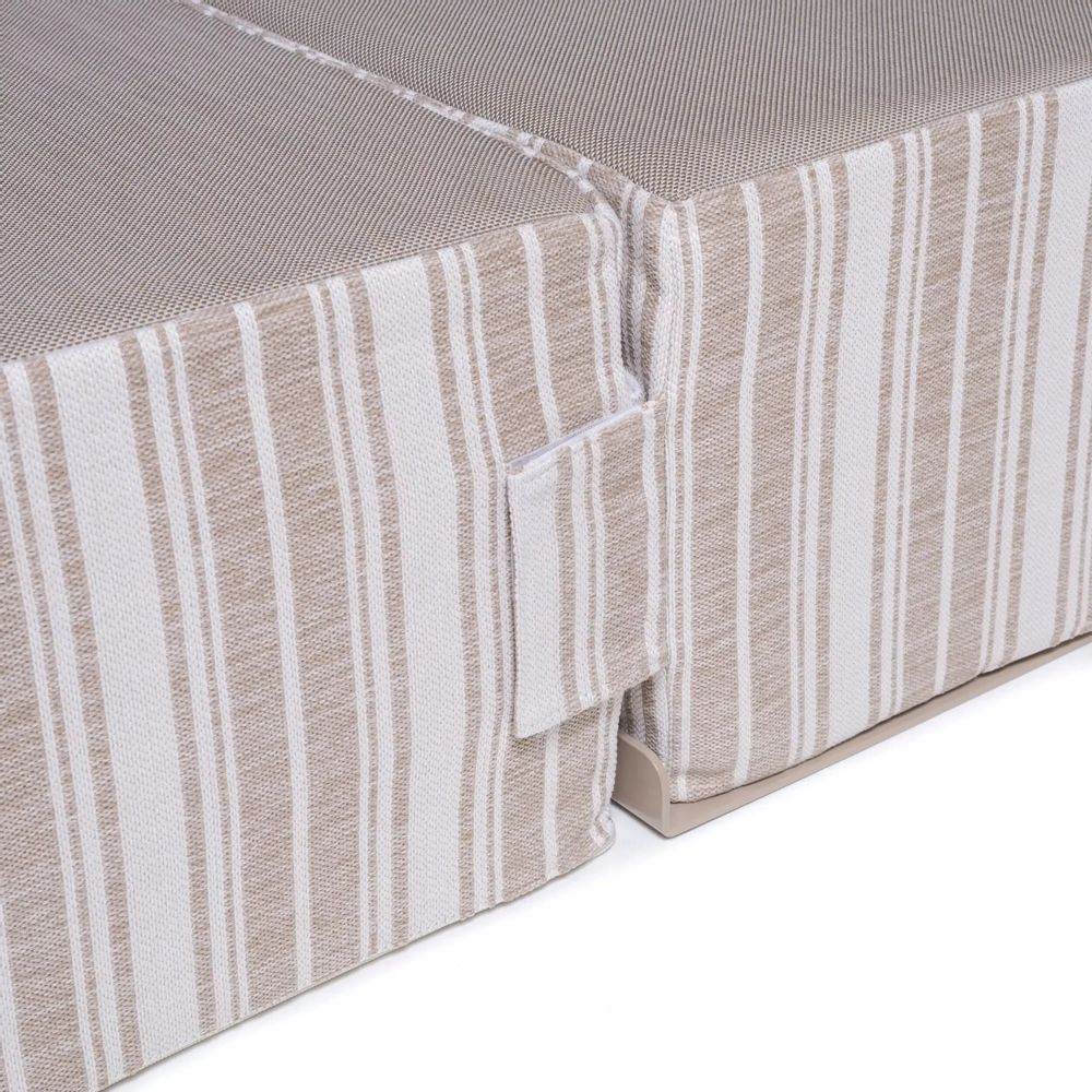 Transats - TRIPTYK | Lit de piscine COZIP | 198 x 77 x h30 cm - COZIP
