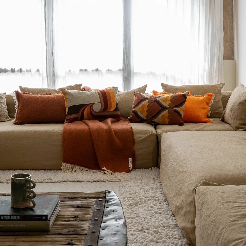 Fabric cushions - COSMO cushion cover 40x60 cm - BED AND PHILOSOPHY