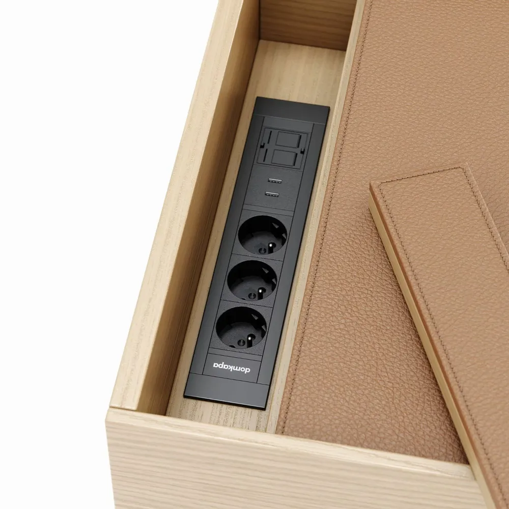 Night tables - Francis Bedside Table - DOMKAPA