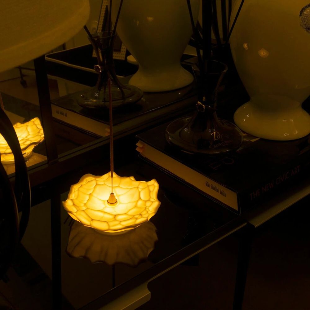 Lampes de table - Porte-encens lumineux en céramique - WOOSM