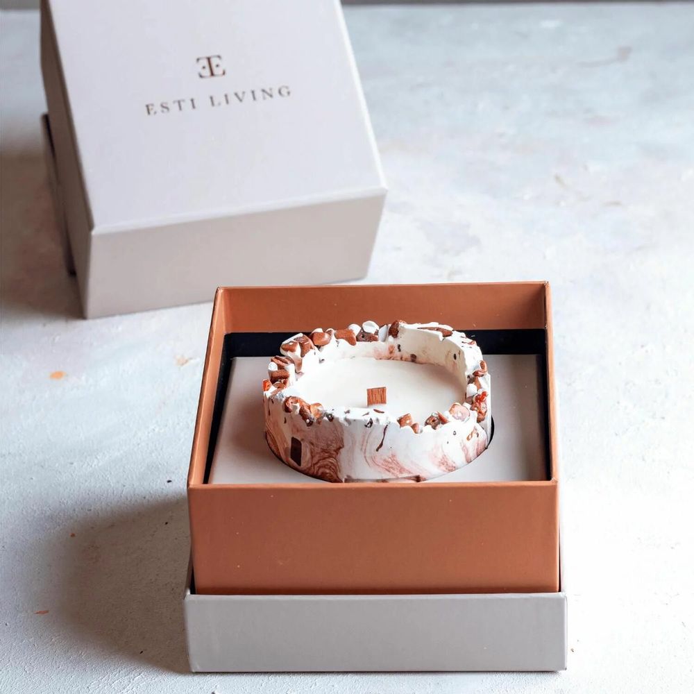 Candles - Copper Charm - Gemstone Candle - ESTI LIVING
