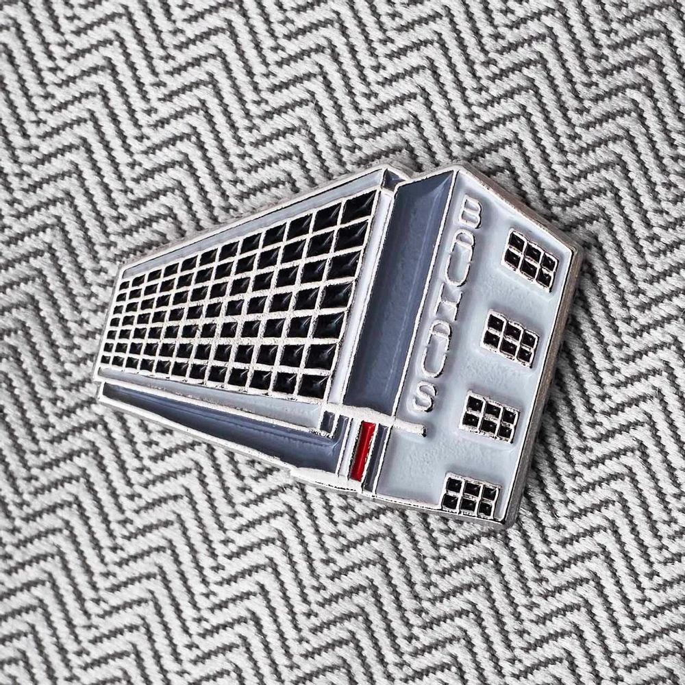 Brooches - Pin Bauhaus Dessau - PINPINPIN.IT