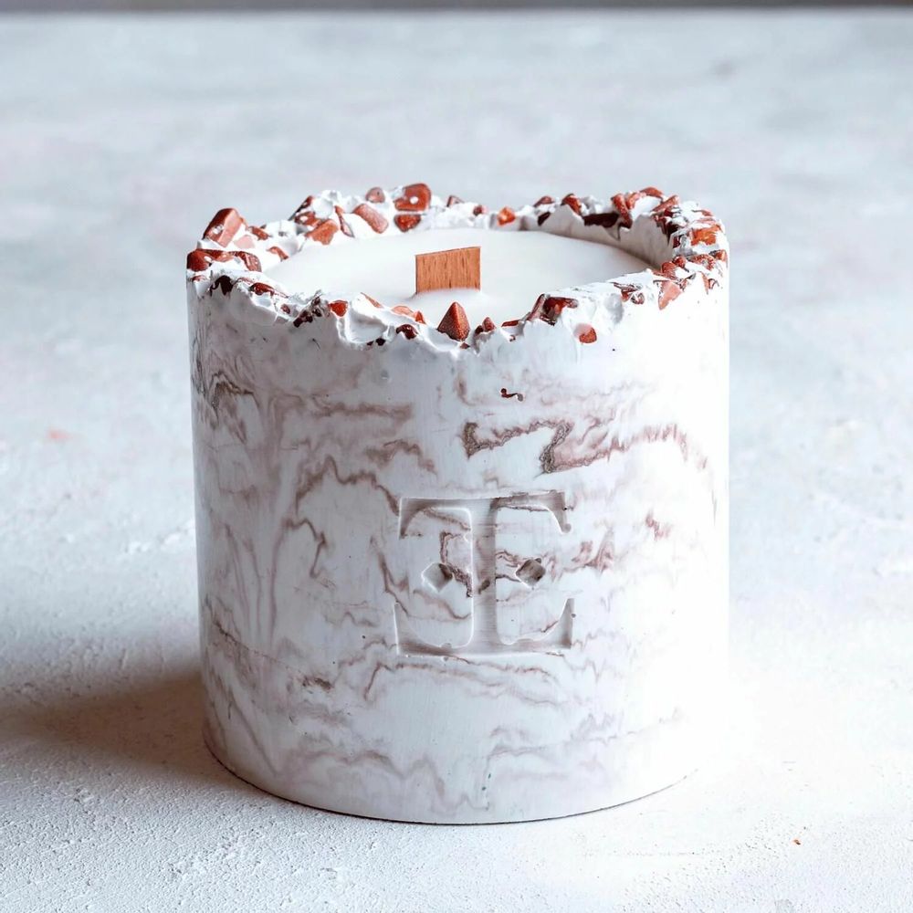 Bougies - Mocha Dreams - Bougie en pierres précieuses - ESTI LIVING