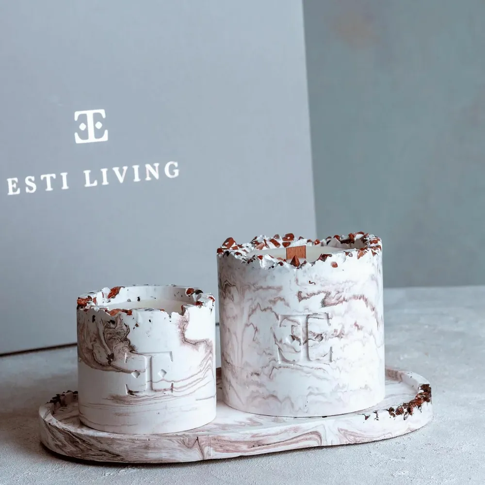 Bougies - Mocha Dreams - Bougie en pierres précieuses - ESTI LIVING