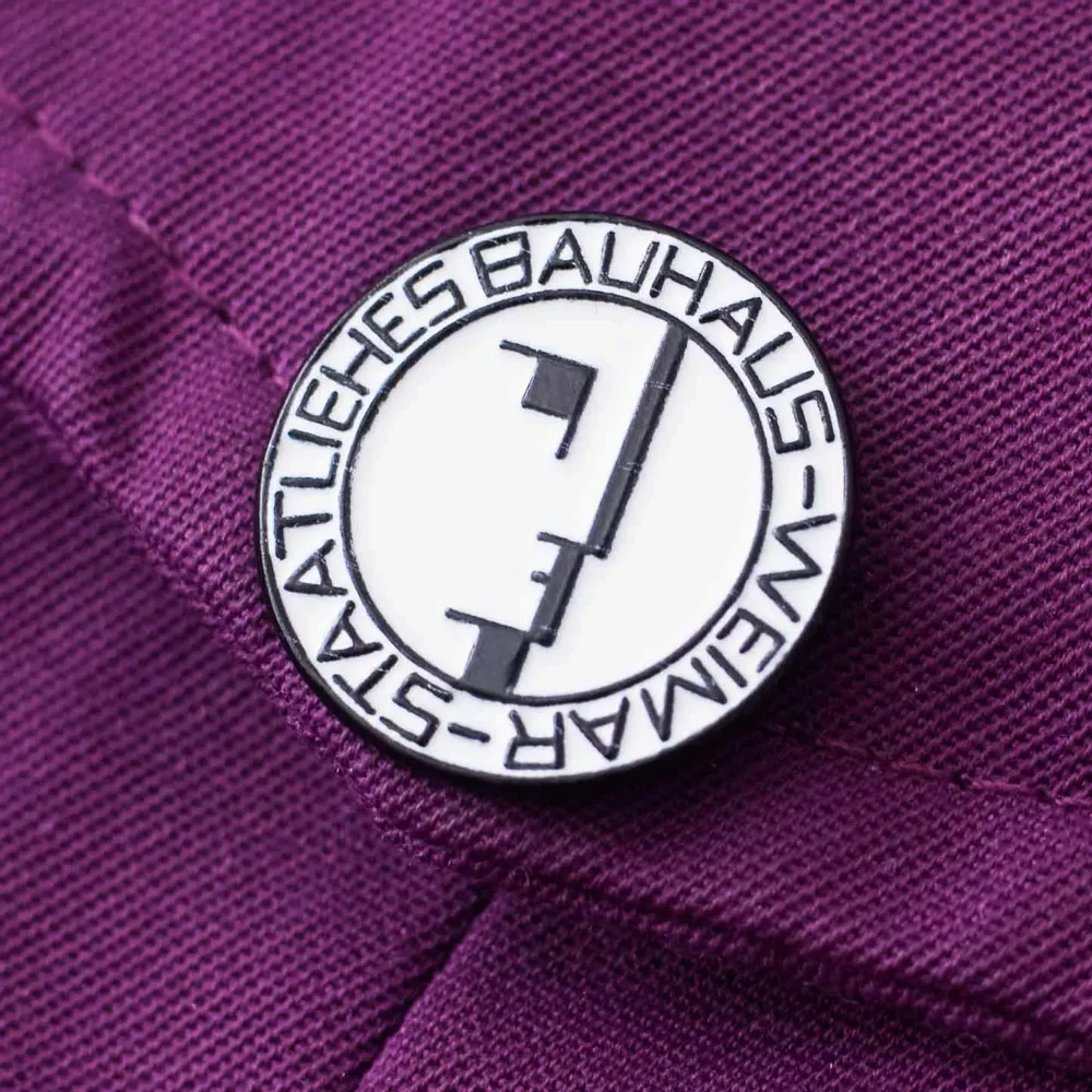 Brooches - Pin Bauhaus Logo - PINPINPIN.IT