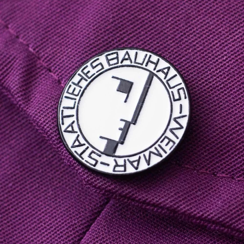 Brooches - Pin Bauhaus Logo - PINPINPIN.IT