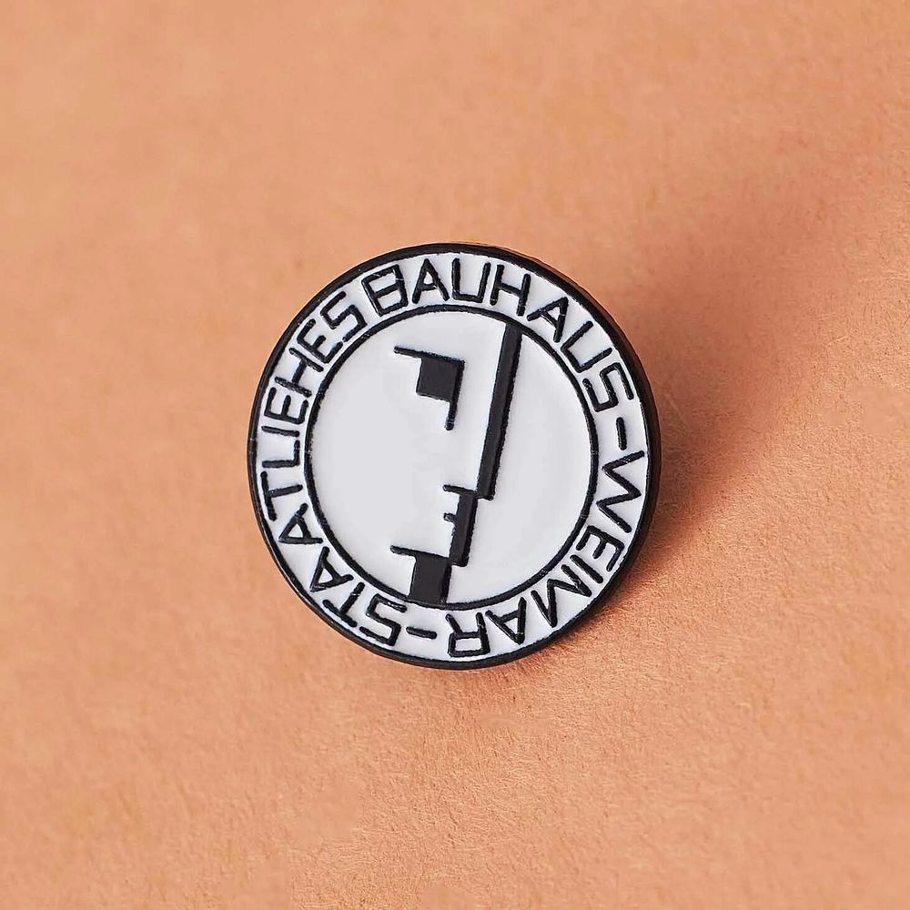 Brooches - Pin Bauhaus Logo - PINPINPIN.IT