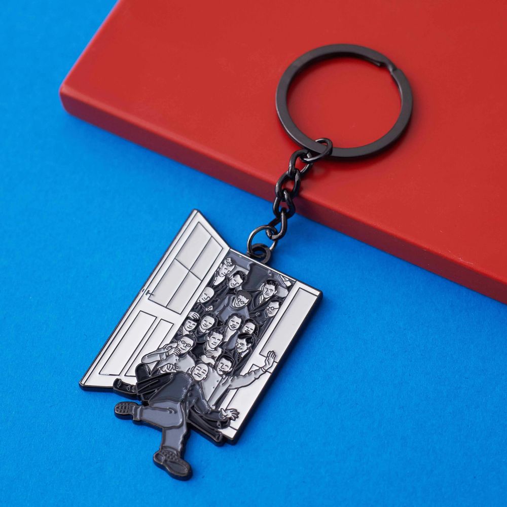 Gifts - Keyring Students and staff with guests at the Bauhaus - PINPINPIN.IT
