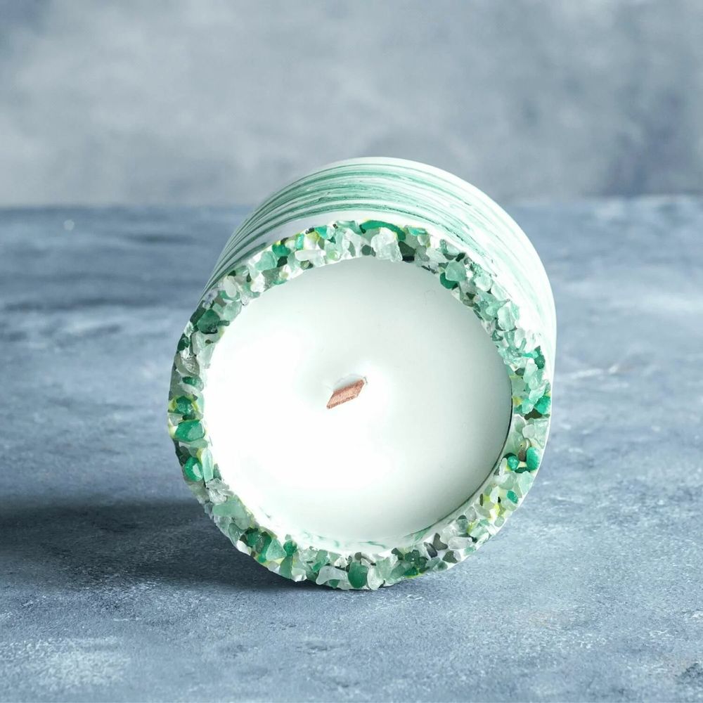 Candles - Mystic Green - Gemstone Candle - ESTI LIVING