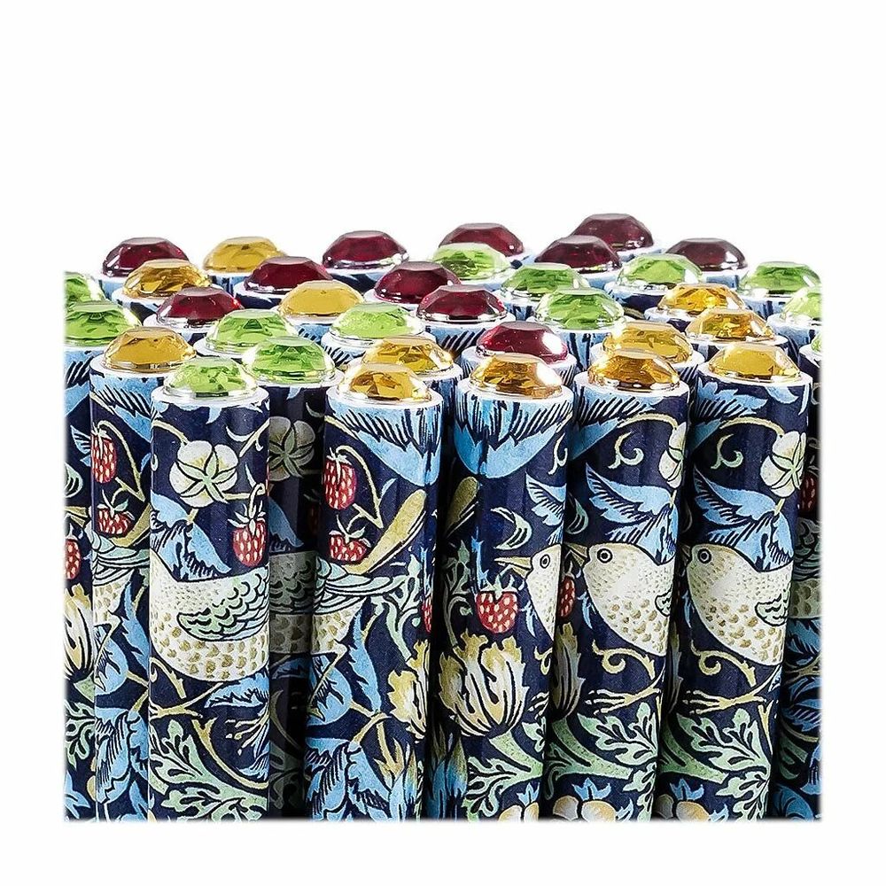 Papeterie bureau - Stylo "Strawberry Thief " - JAVIER SA