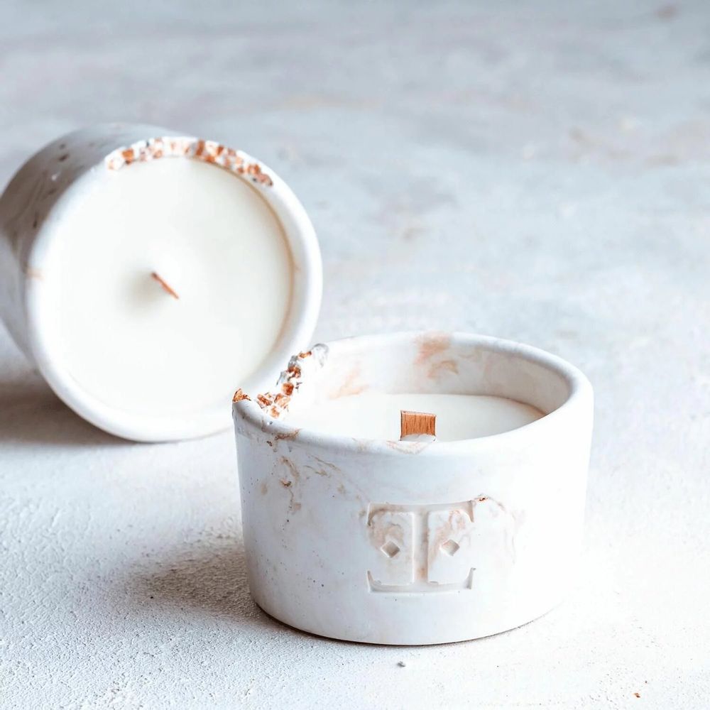 Candles - Antique Gold - Midi Set of 2 Candles - ESTI LIVING
