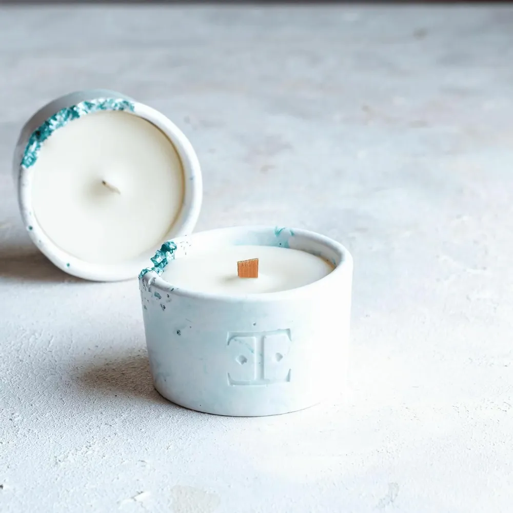 Bougies - Ocean Wave - Set de 2 Bougies Midi - ESTI LIVING
