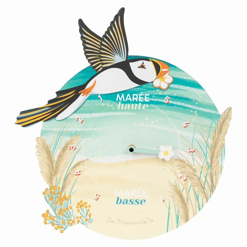Objets de décoration - Horloge à marée Coco Cannelle - LES RITOURNAILES