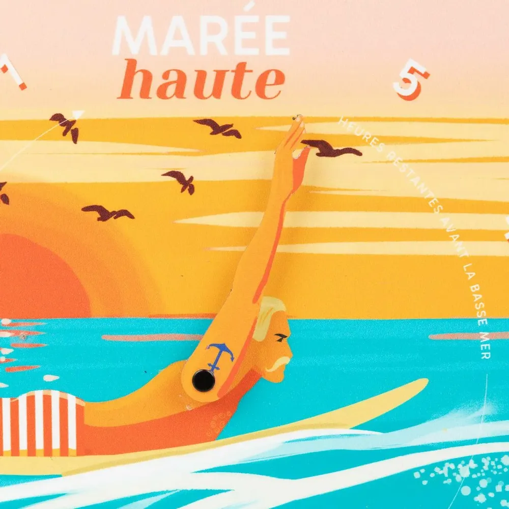 Objets de décoration - Horloge à marée Dan Summer - LES RITOURNAILES