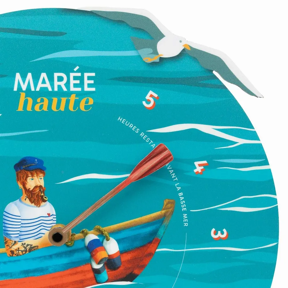 Decorative objects - Michel Bellepeche tide clock - LES RITOURNAILES