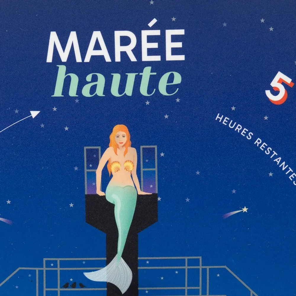 Objets de décoration - Horloge à marée les Irènes - LES RITOURNAILES