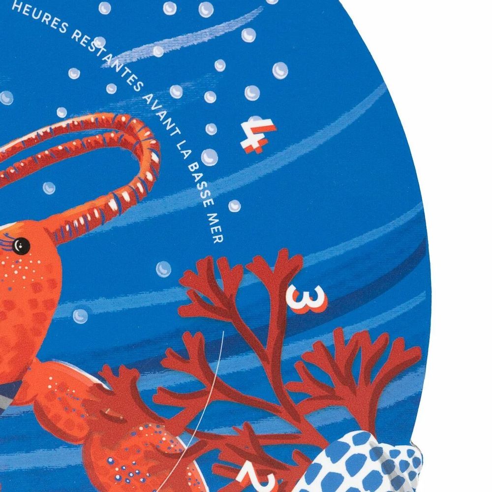 Clocks - Omar Chéri tide clock - LES RITOURNAILES