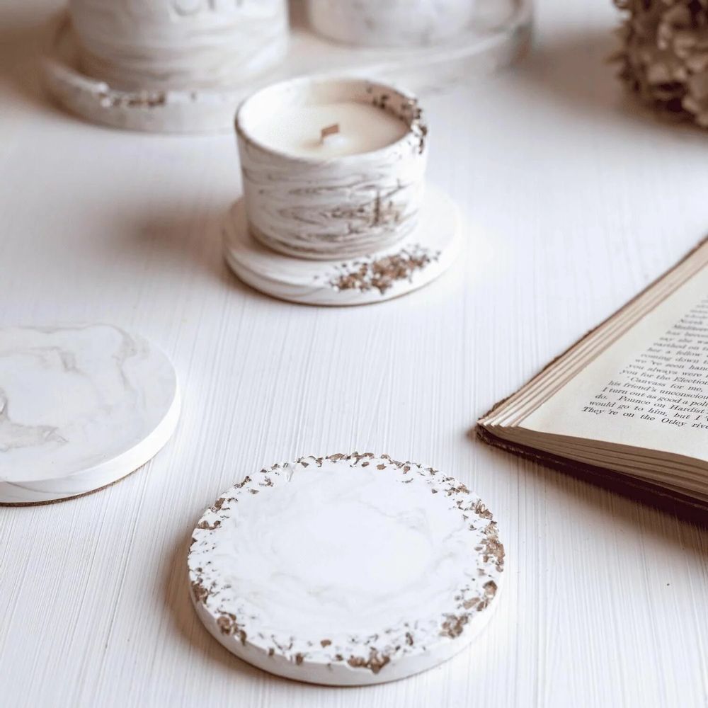 Beauty products - Moon and Fig - Crystal Coaster Set - ESTI LIVING