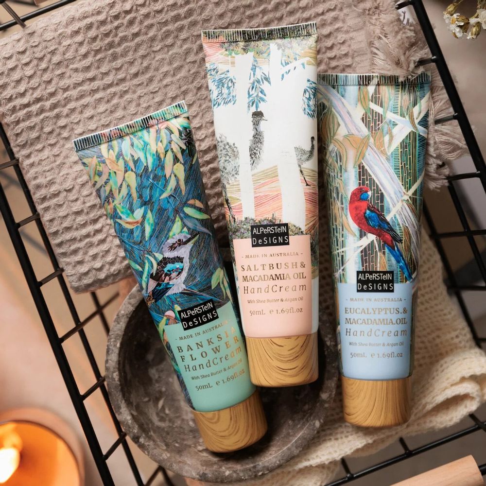 Cosmétiques - Crèmes pour les mains fabriquées en Australie - ALPERSTEIN DESIGNS