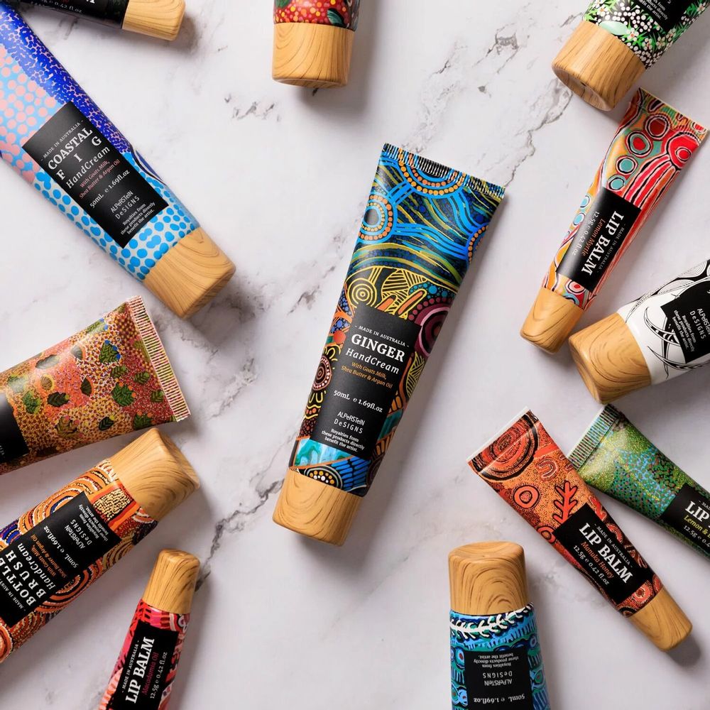 Cosmétiques - Crèmes pour les mains fabriquées en Australie - ALPERSTEIN DESIGNS
