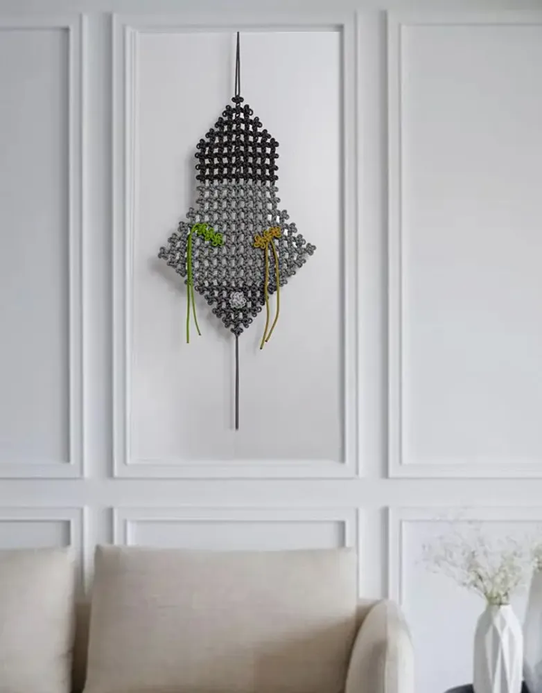 Outdoor decorative accessories - Masks THE KNOT wall decor - SARAH ALOISI PARIS