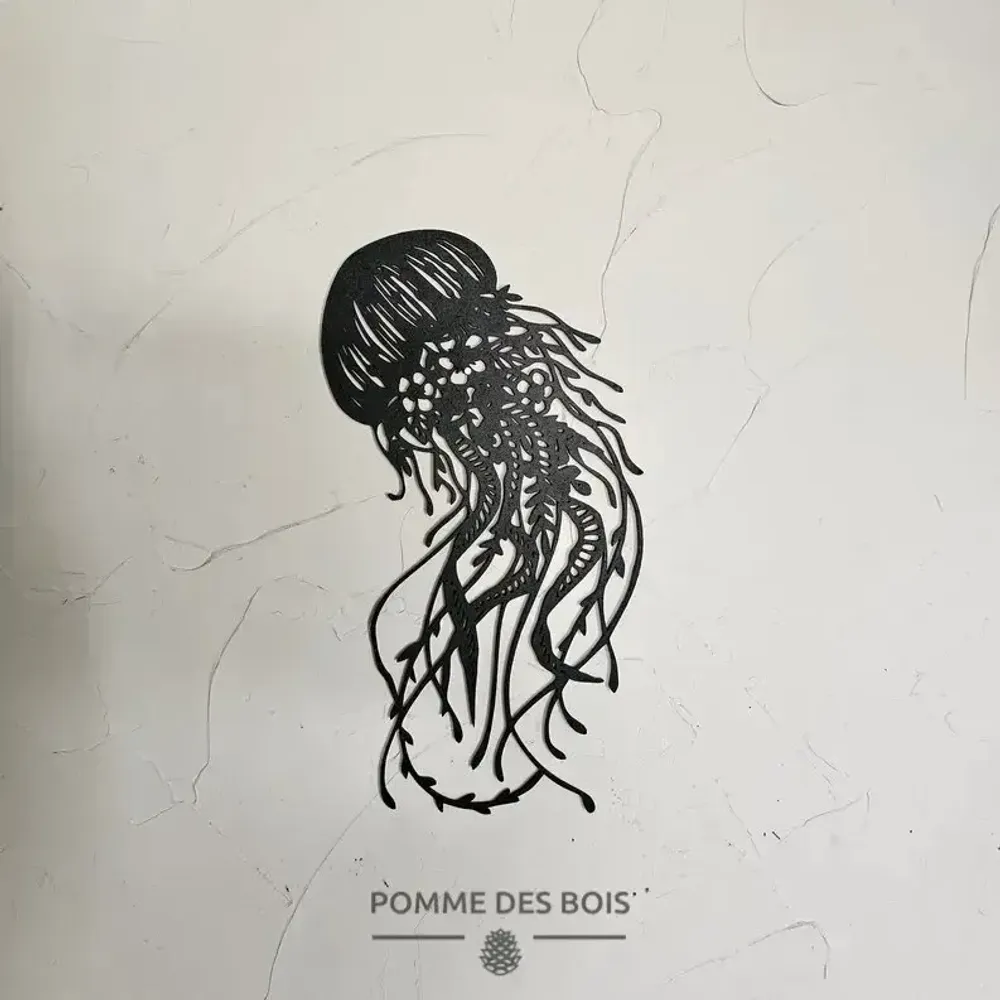 Tableaux - Tableau - Méduse Fleurie - POMME DES BOIS
