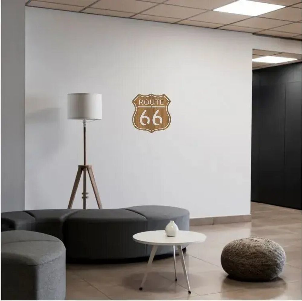 Paintings - Painting - Route 66 - POMME DES BOIS