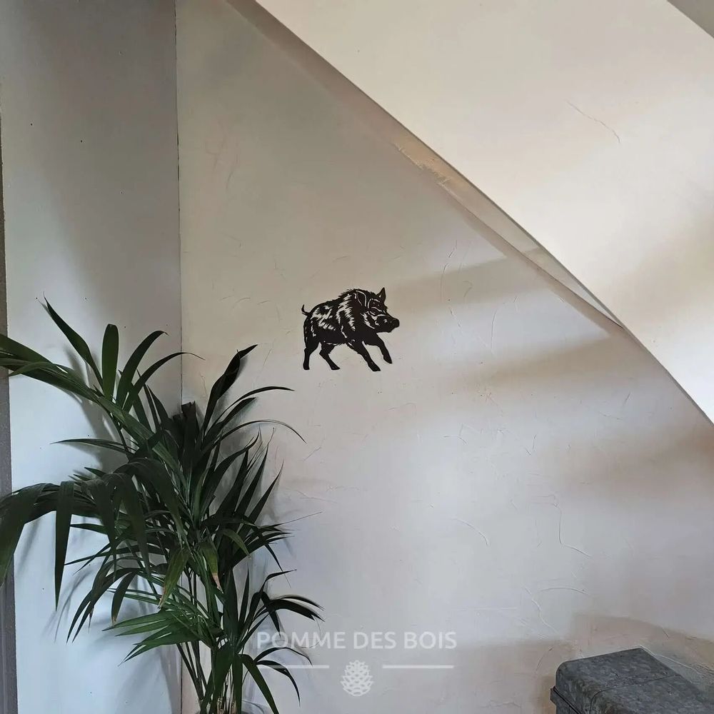 Paintings - Painting - Wild Boar - POMME DES BOIS