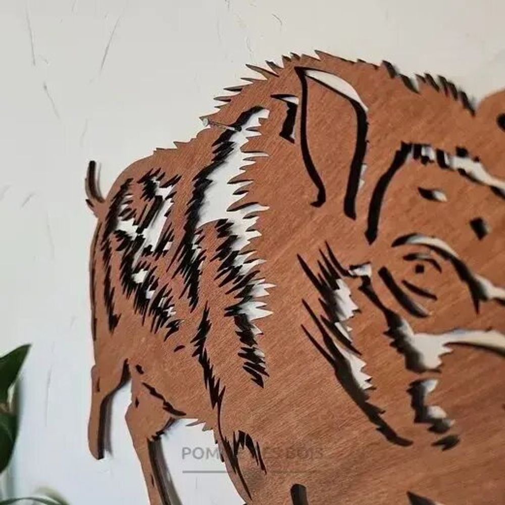 Paintings - Painting - Wild Boar - POMME DES BOIS