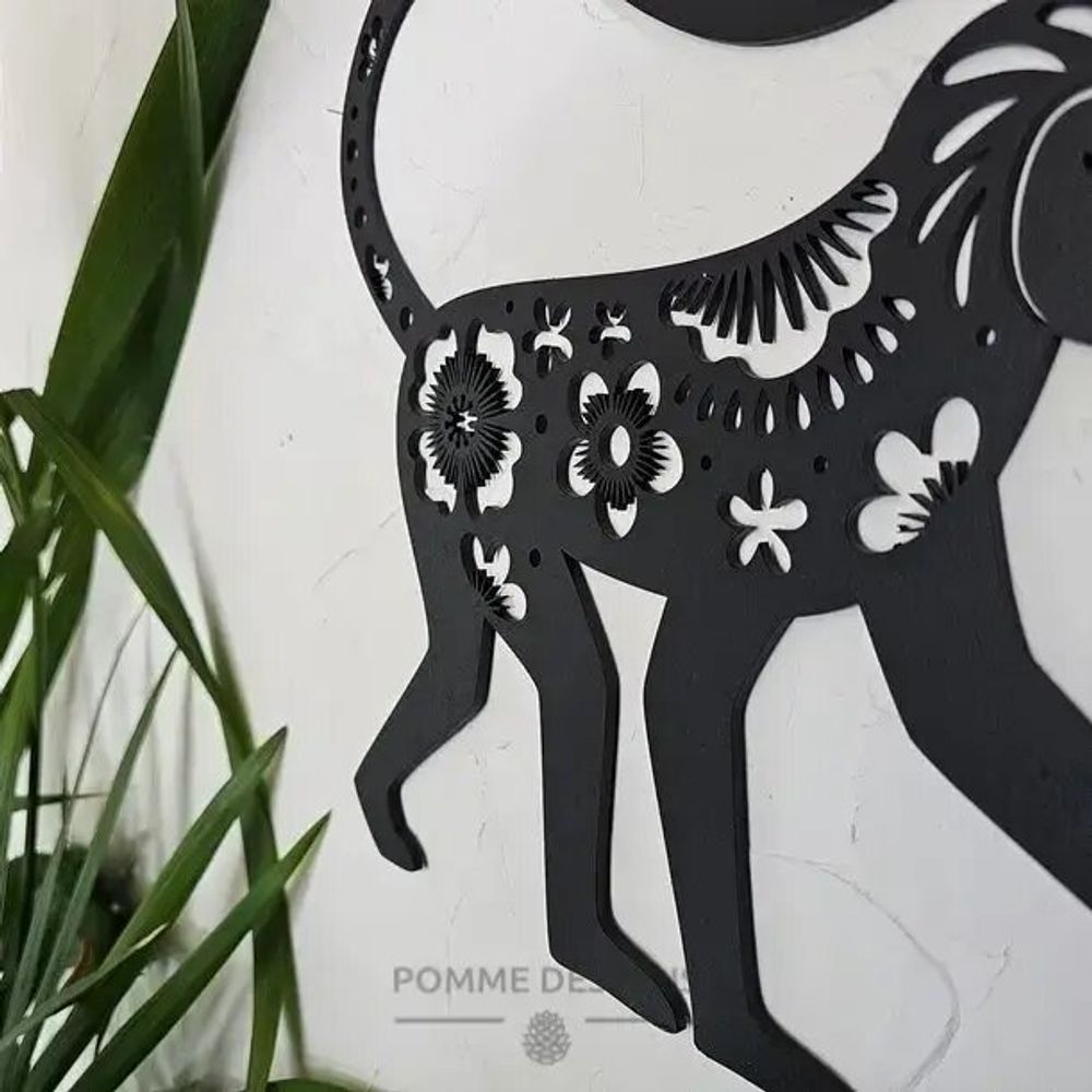 Paintings - Painting - Flower Monkey - POMME DES BOIS