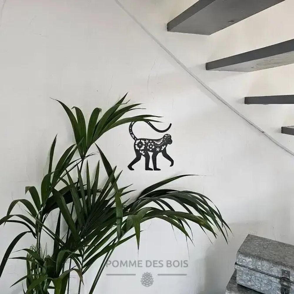 Paintings - Painting - Flower Monkey - POMME DES BOIS